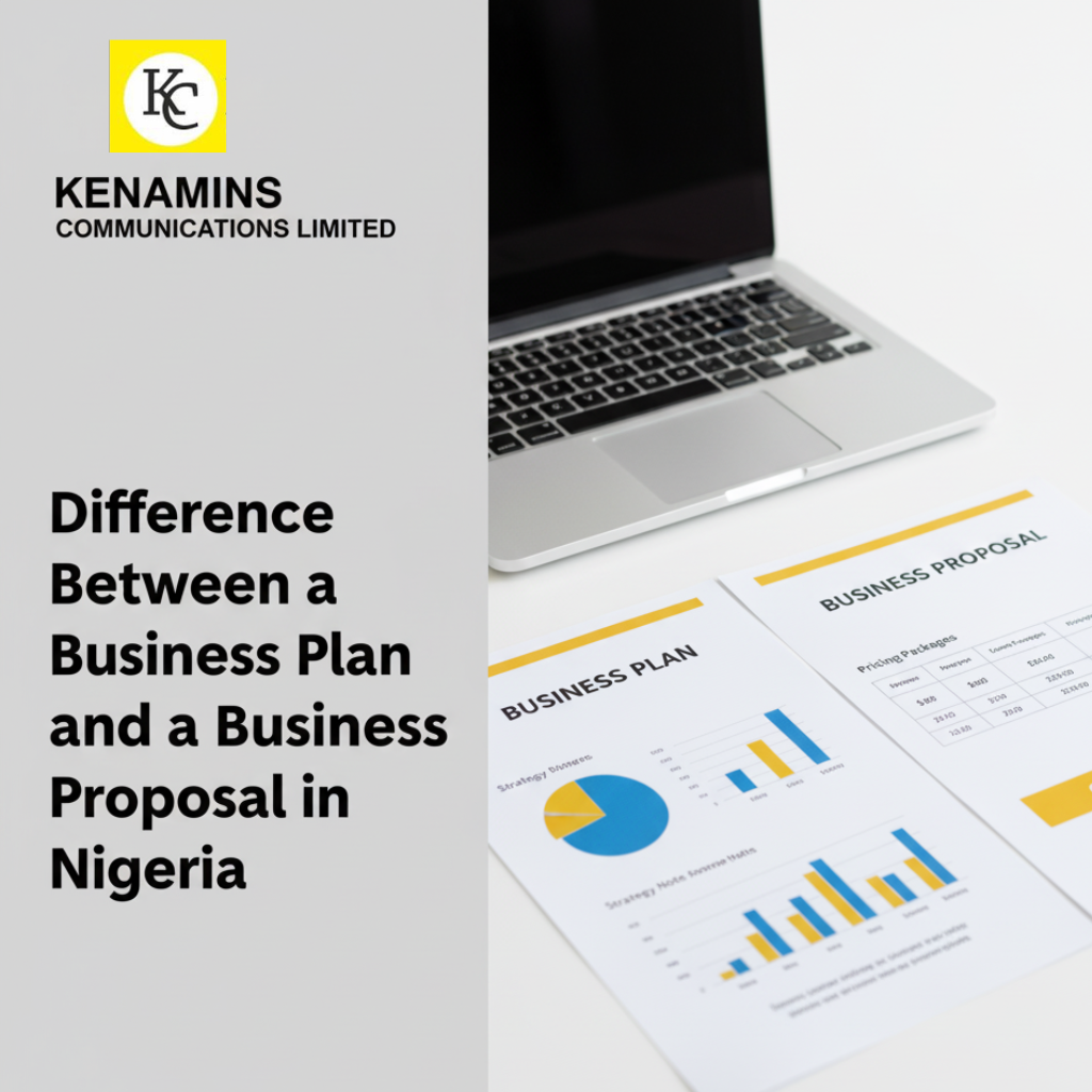 Difference Between a Business Plan and a Business Proposal in Nigeria