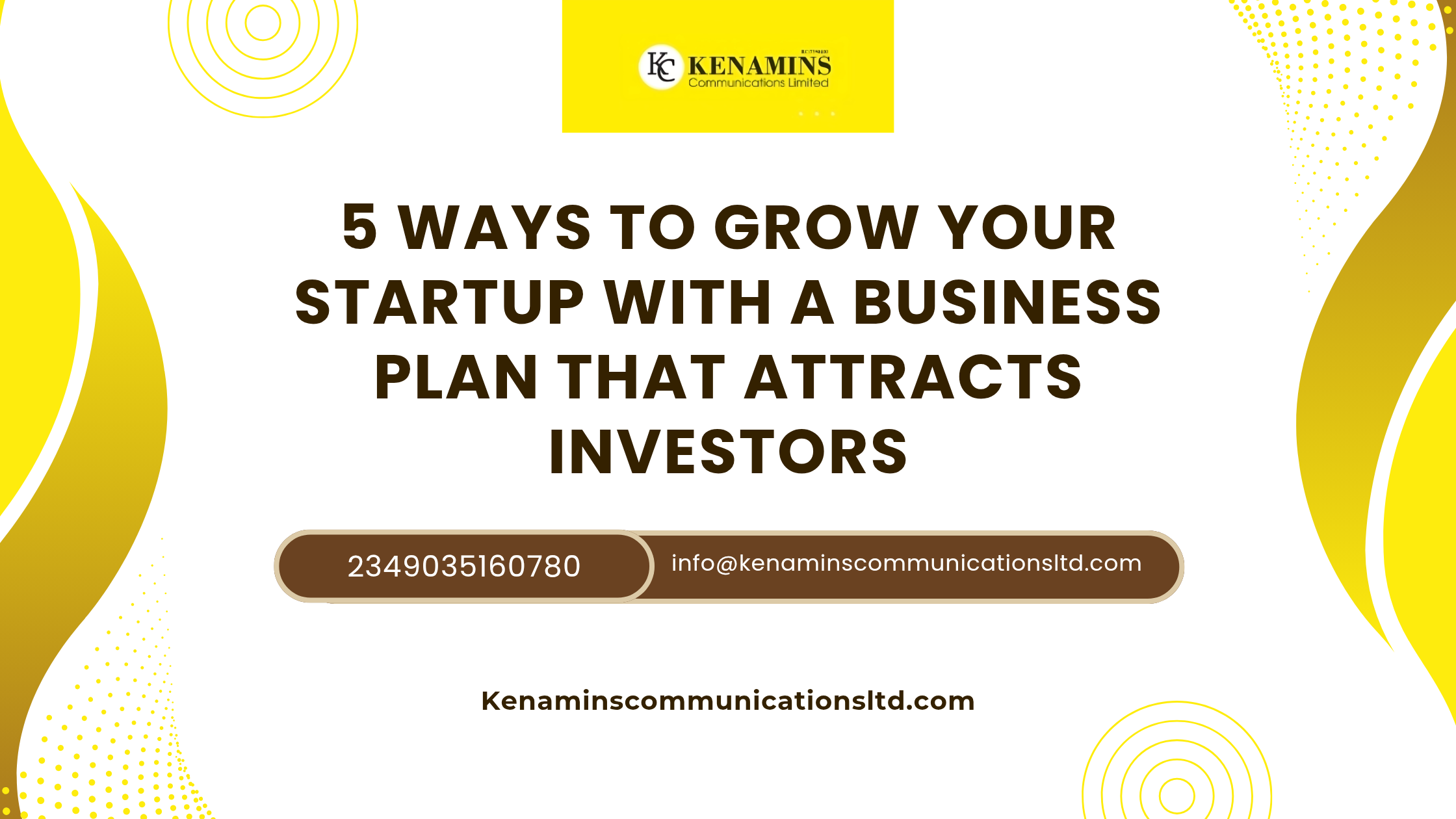 5 Ways to Grow Your Startup with a Business Plan That Actually Attracts Investors